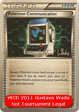 Pokémon Communication (WCD11 BLW 99)
