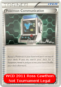 Pokémon Communication (WCD11 BLW 99)