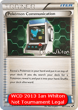 Pokémon Communication (WCD13 BLW 99)