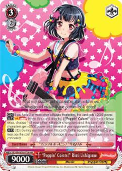 "Poppin' Colors!" Rimi Ushigome (V.2 - High Rare)