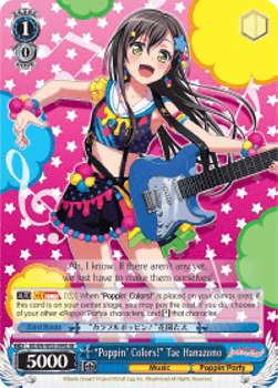 "Poppin' Colors!" Tae Hanazono (V.3 - Super Rare)