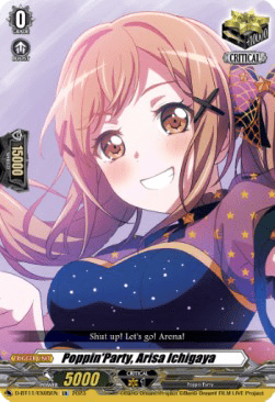 Poppin'Party, Arisa Ichigaya [D-Format] (V.1 - Feature Rare)