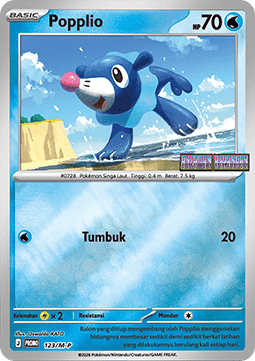 Popplio  (M-P/ID 123)