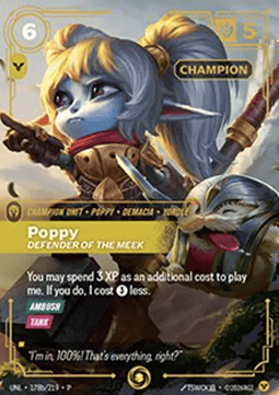 Poppy, Defender of the Meek (V.3 - Showcase)