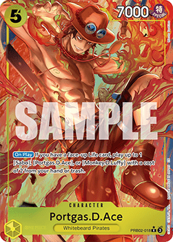 Portgas.D.Ace (PRB02-018) (V.2)