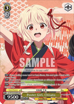 Poster Girl, Chisato (V.2 - Overframe Rare)