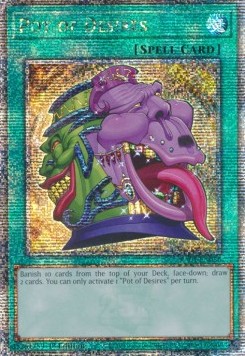 Pot of Desires (V.5 - Quarter Century Secret Rare)