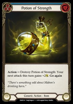 Potion of Strength (Cold Foil)