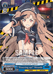 “Powering up!” Miranda (V.2 - Super Rare)