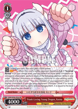 Prank-Loving Young Dragon, Kanna (V.1 - Double Rare)