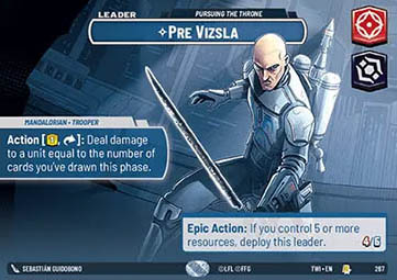 Pre Vizsla, Pursuing the Throne (V.2)