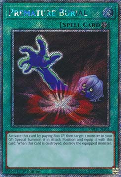 Premature Burial (V.1 - Platinum Secret Rare)