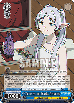 Present to Stark, Frieren (V.2 - Super Rare)
