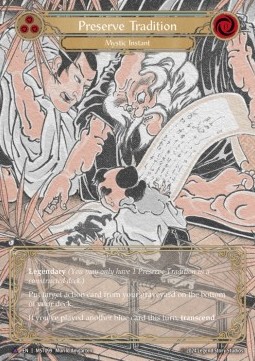 Preserve Tradition // Inner Chi (Marvel)