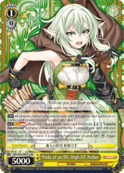 Pride of an Elf, High Elf Archer (V.2 - Super Rare)