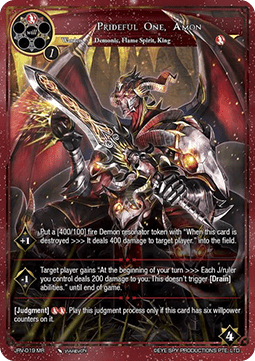 Prideful One, Amon // Amon, Archdemon of Pride