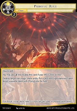 Prideful Rule