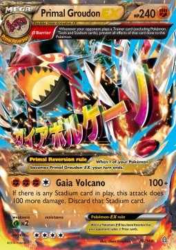 Primal Groudon EX  (PRC 86)