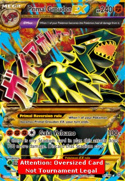 Primal Groudon EX  (AOR 97)