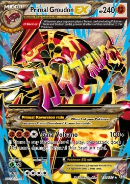 Primal Groudon EX  (PRC 151)