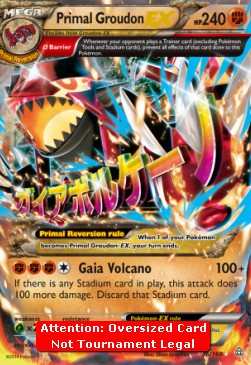 Primal Groudon EX  (PRC 86)