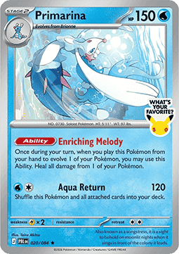 Primarina  (xPBL 020)