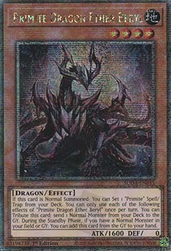 Primite Dragon Ether Beryl (V.2 - Quarter Century Secret Rare)