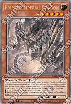 Primite Imperial Dragon (V.2 - Quarter Century Secret Rare)