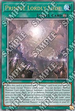 Primite Lordly Lode (V.2 - Quarter Century Secret Rare)