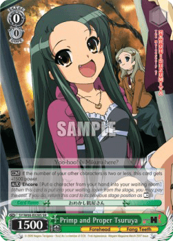 Primp and Proper Tsuruya (V.2 - Super Rare)
