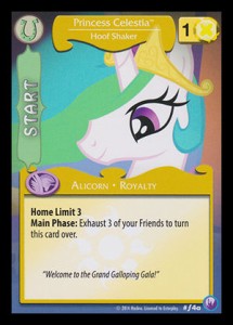 Princess Celestia *Hoof Shaker* // Princess Celestia *Hoof Shaker* (V.1 - Foil)