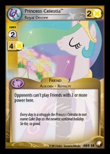 Princess Celestia *Royal Decree*