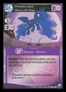 Princess Luna *Mare in the Moon* (V.1 - Ultra Rare)