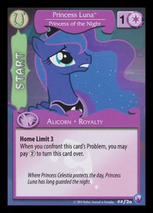 Princess Luna *Princess of the Night* // Princess Luna *Princess of the Night* (V.1 - Foil)
