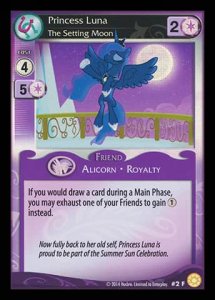 Princess Luna *The Setting Moon*