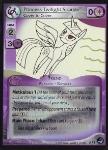 Princess Twilight Sparkle *Cover to Cover* (V.2 - Foil)
