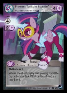 Princess Twilight Sparkle *Masked Matter-Horn*