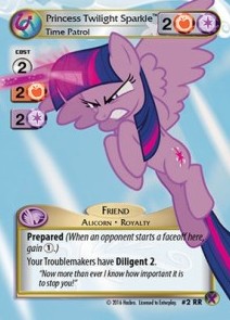 Princess Twilight Sparkle *Time Patrol* (V.2 - Royal Rare)