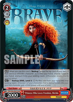 Princess Who Loves Freedom, Merida (V.2 - Super Rare)