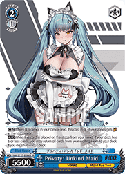 Privaty: Unkind Maid (V.2 - Super Rare)