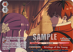 Privilege of the Young (V.2 - Overframe Rare)