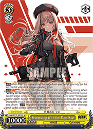 Proceeding With the Plan, Rapi (V.3 - Super Rare)
