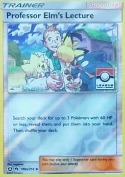Professor Elm's Lecture (LOT 188a)
