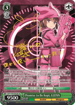 Promise to Be Kept, LLENN (V.2 - Special Rare)