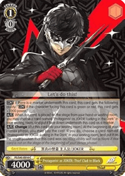 Protagonist as JOKER: Thief Clad in Black