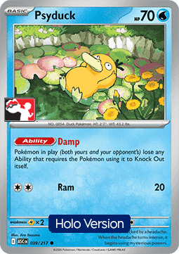 Psyduck  (PPS9 ASC 039)