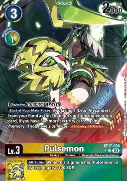 Pulsemon (BT17-030) (V.2)