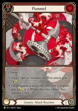 Pummel (Red) (Extended Art Rainbow Foil)