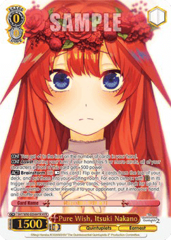 Pure Wish, Itsuki Nakano (V.2 - Feature Rare)