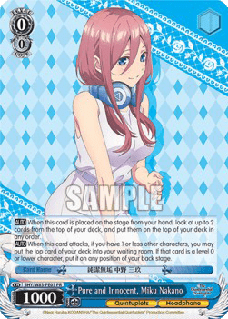 Pure and Innocent, Miku Nakano